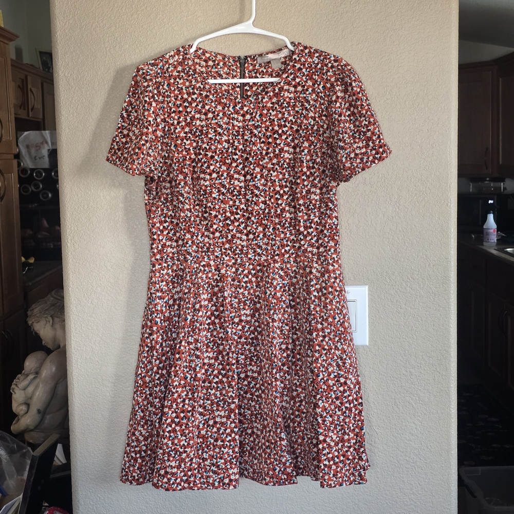 Love21‎ by Forever 21 Mini Skater Dress – Abstract Print – Size M